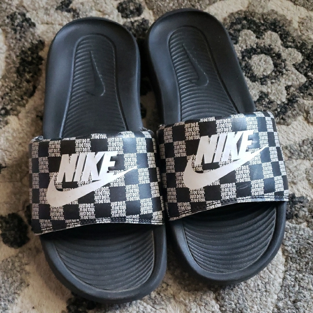 Nike Black and White Shoes